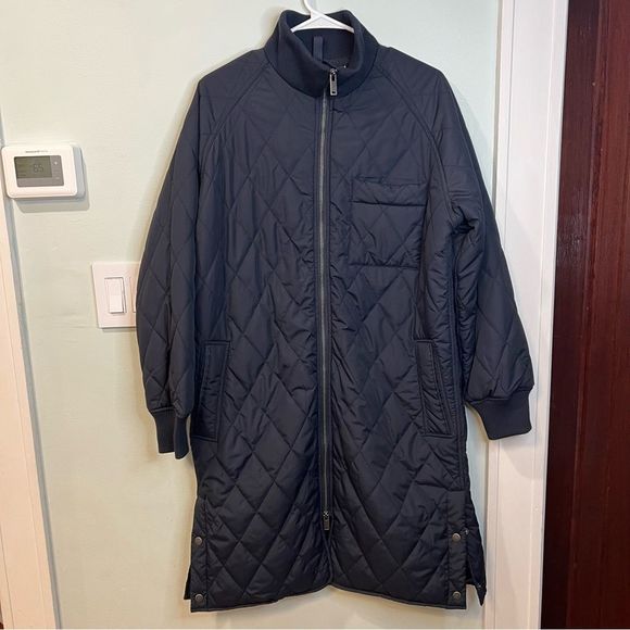 InWear Copenhagen EtkralW Quilted Coat Size 10 - Picture 4 of 16
